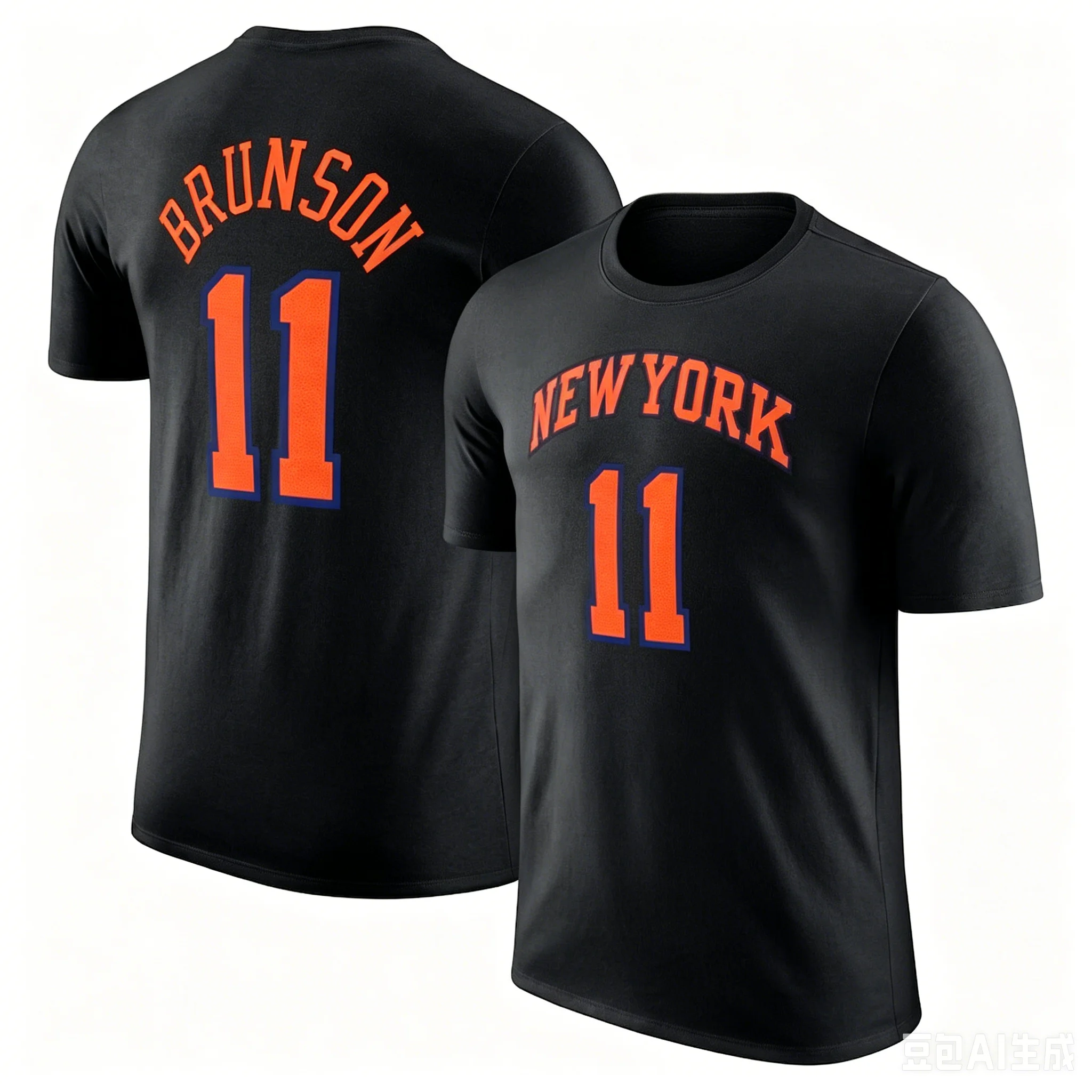 York Men'S Fashion - เสื้อสเวตเชิ้ต Brunson 11 ระบายอากาศได้ดี เสื้อยืดทีม New