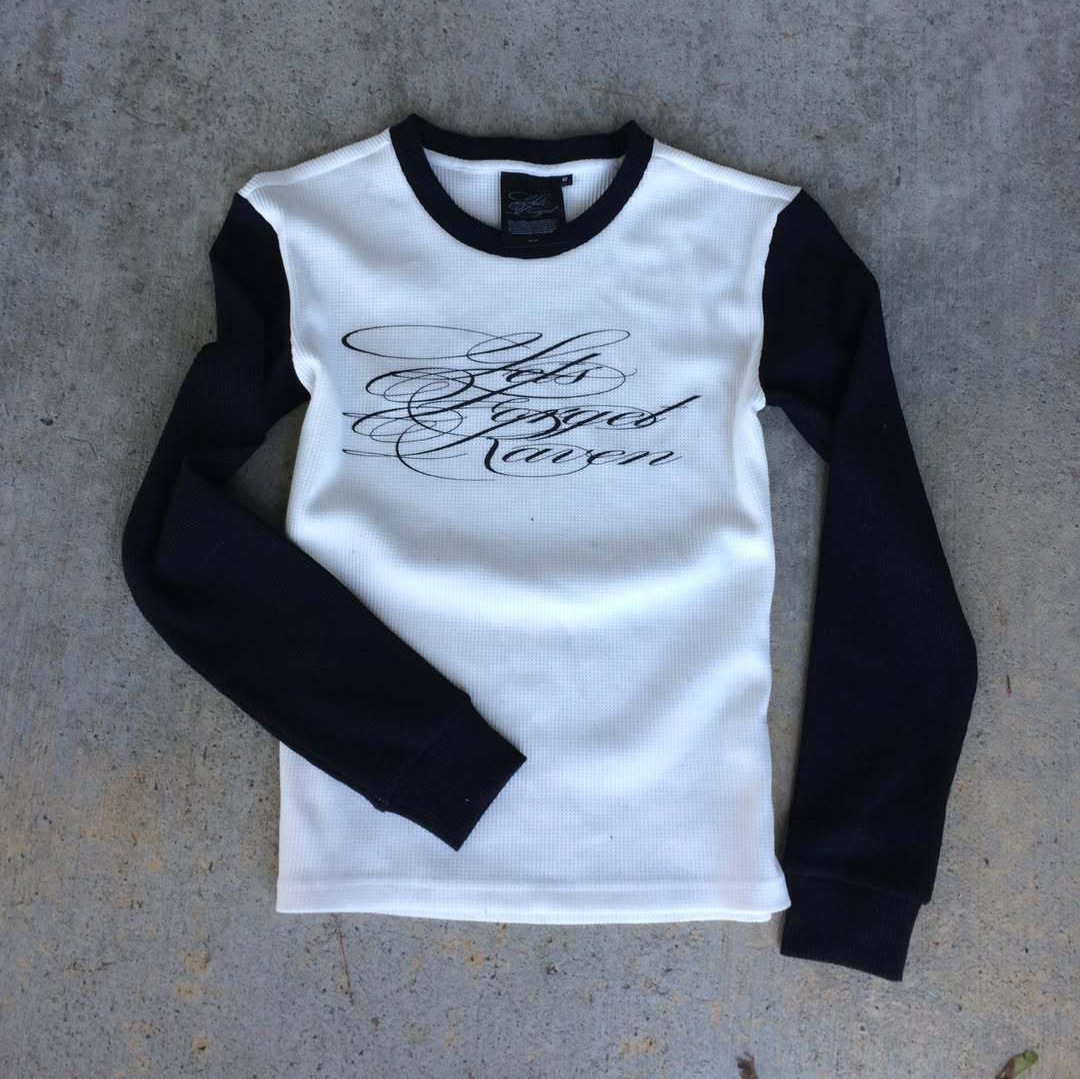 Mens Fashion Vintage - เสื้อยืดแขนยาวใหม่ สไตล์ดาร์กเรโทร Y2K พิมพ์ลาย ท็อปสตรีทแฟชั่นโกธิคสุดฮิต