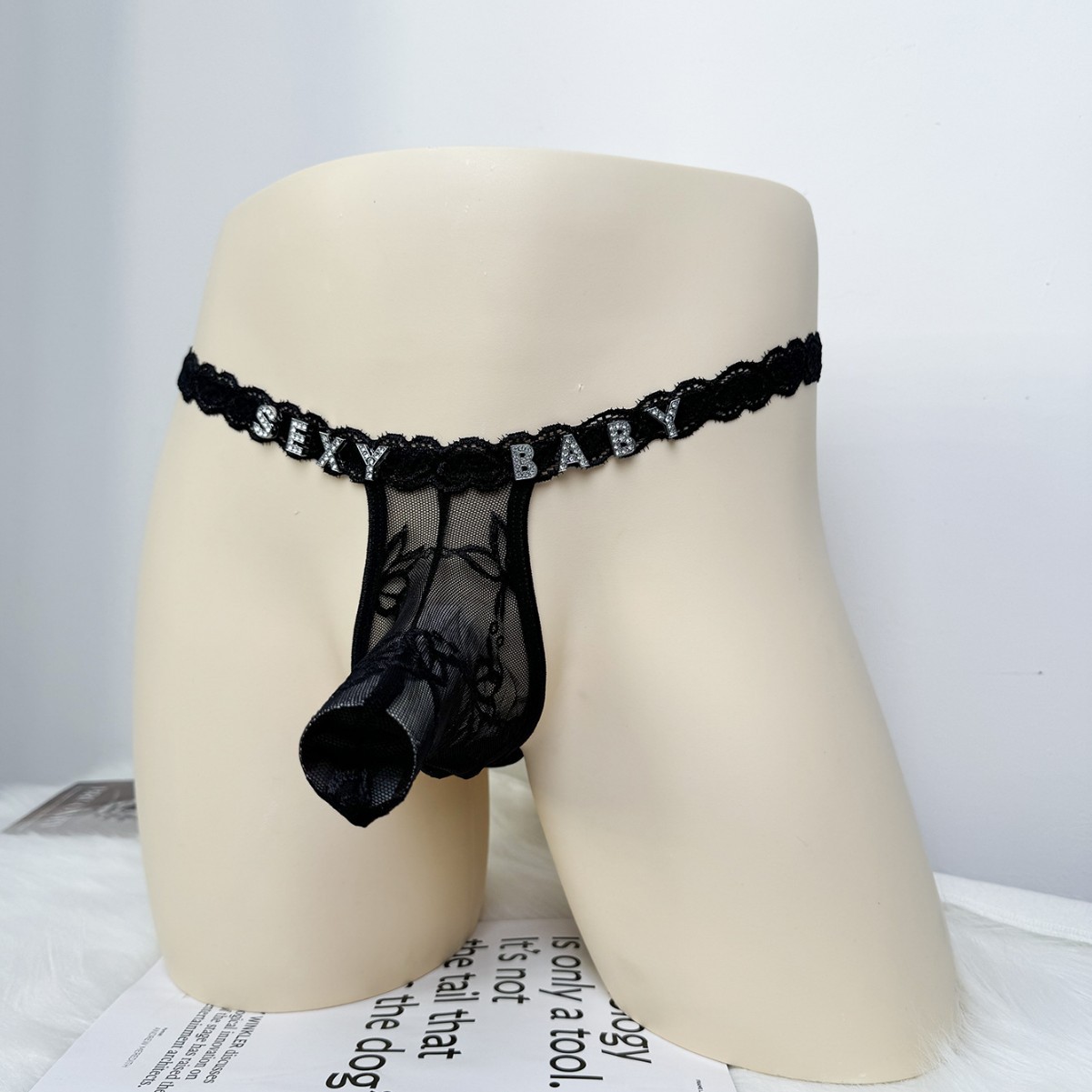 Men'S Fashion Underwear - ใหม่ Custom Thongs ชื่อผู้ชายกางเกง Mens G