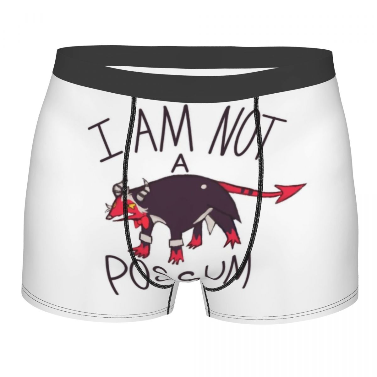 Men'S Fashion Underwear - แฟชั่นชาย ฉันไม่ใช่เจ้านาย การ์ตูน POSSUM Helluva Boss
