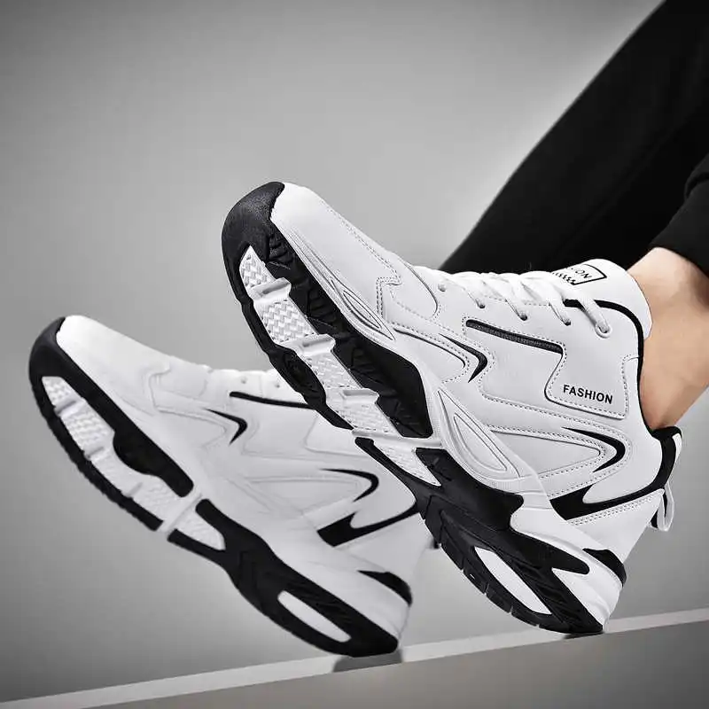 Men'S Fashion Over The Years - เย็นฤดูใบไม้ผลิ GYM รองเท้าผ้าใบ Casual Loafers Mens