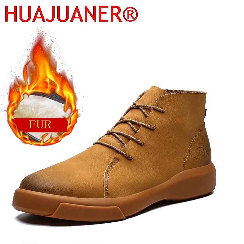 Mens Fashion Vintage - รองเท้าบูทเชลซีบุขนสุดหรูสำหรับฤดูหนาว รองเท้าบูทข้อเท้าแฟชั่นสไตล์วินเทจ พื้นรองเท้าแบบ Tendon เหมาะสำหรับใส่ทำงานและกิจกรรมกลางแจ้ง พื้นรองเท้านุ่ม