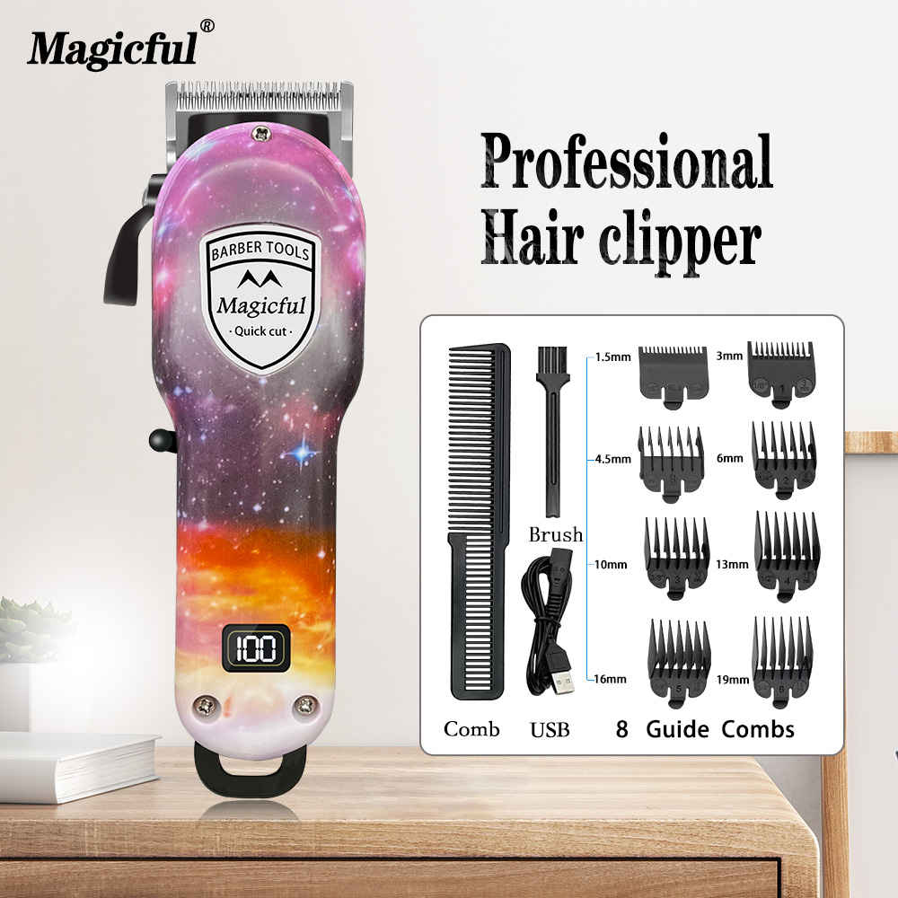 Men'S Fashion Haircuts - Magicful Hair Trimmer สําหรับผู้ชายแฟชั่น Professional Hair