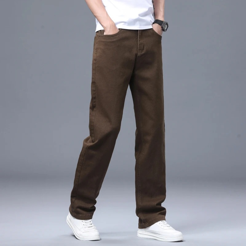 กางเกงขายาวผู้ชายทรงตรง ผ้าฝ้า - Formal Trouser Stretch บทวิจารณ์และราคา