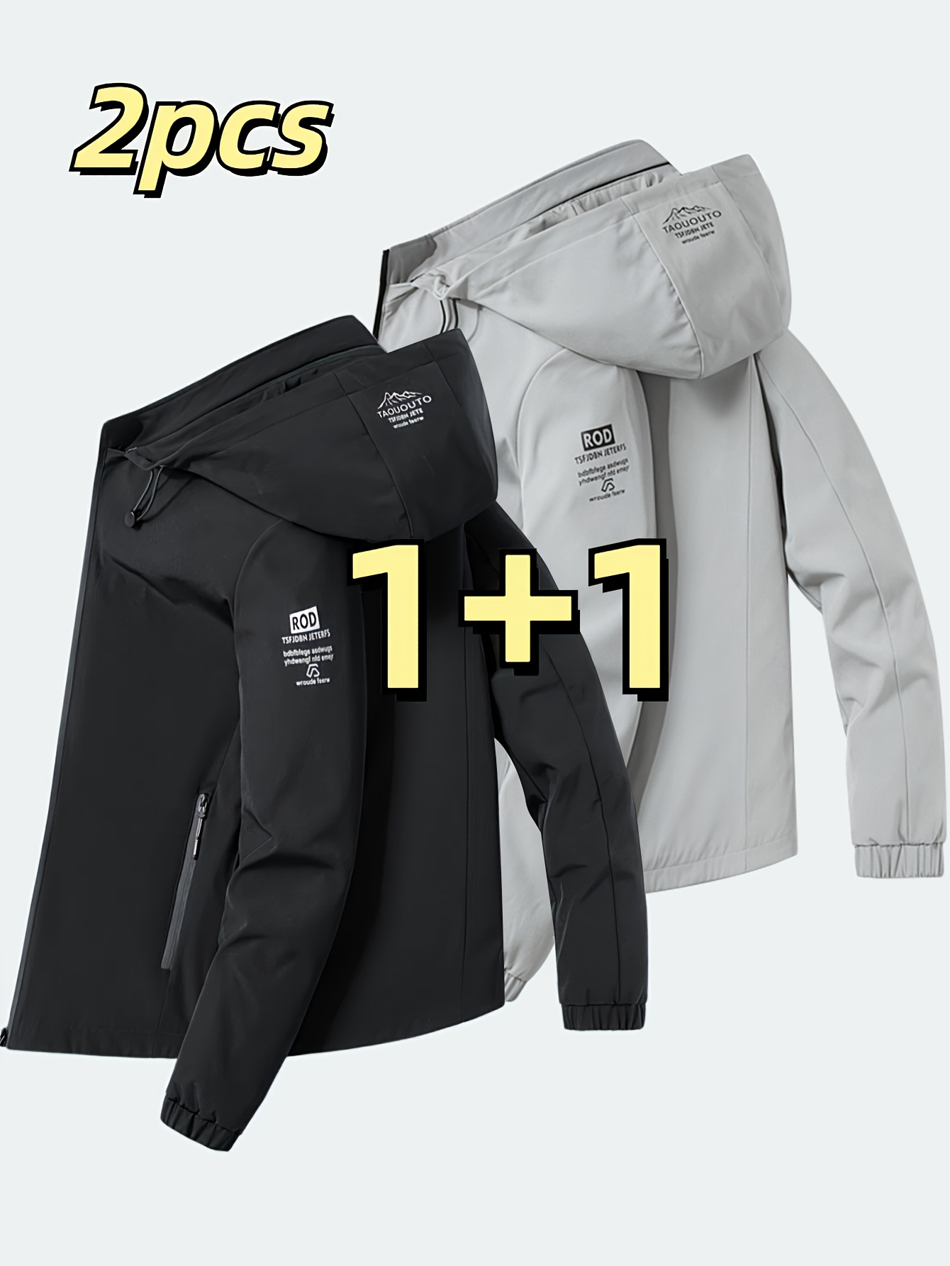 เสื้อแจ็คเก็ตมีฮู้ดกันลมสำหรับ - Men'S Fashion Zipper Jacket บทวิจารณ์และราคา
