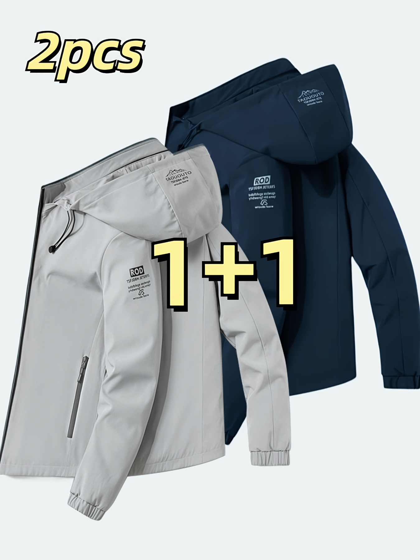 เสื้อแจ็คเก็ตมีฮู้ดกันลมสำหรับ - Men'S Fashion Zipper Jacket บทวิจารณ์และราคา