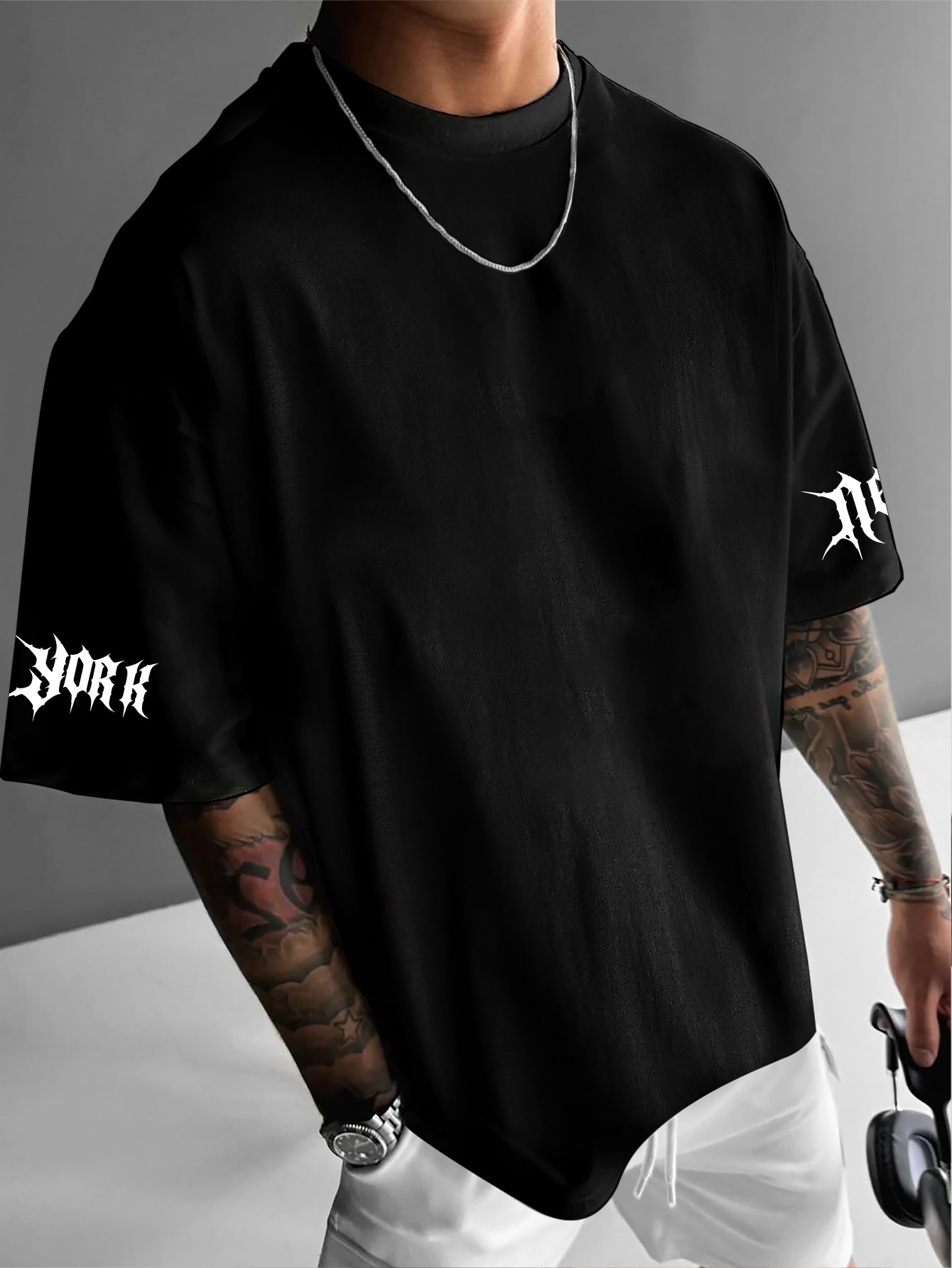 เสื้อยืดแขนสั้นฮิปฮอปสำหรับผู้ - York Men'S Fashion บทวิจารณ์และราคา