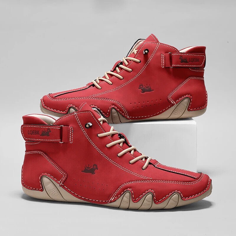 รองเท้าหนังลำลองรองเท้าผ้าใบสำ - Men'S Fashion Footwear บทวิจารณ์และราคา