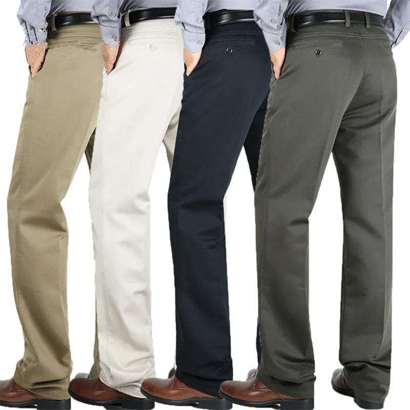 สีขาวกางเกงสำนักงานอย่างเป็นทา - Formal Trouser Stretch บทวิจารณ์และราคา