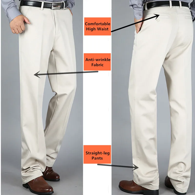 สีขาวกางเกงสำนักงานอย่างเป็นทา - Formal Trouser Stretch บทวิจารณ์และราคา