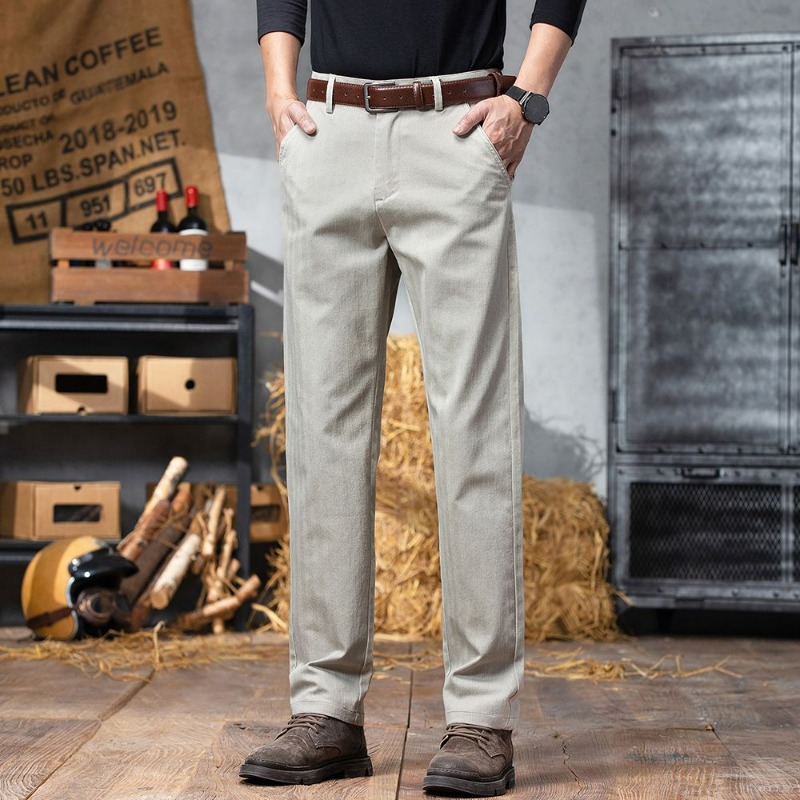 กางเกงขายาวผู้ชายทรงโอเวอร์ไซส - Formal Trouser Stretch บทวิจารณ์และราคา