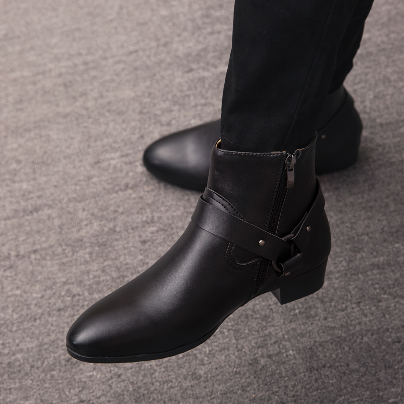 รองเท้าบูทข้อเท้าใหม่ปี 2026 ห - Mens Fashion Dress Shoes บทวิจารณ์และราคา