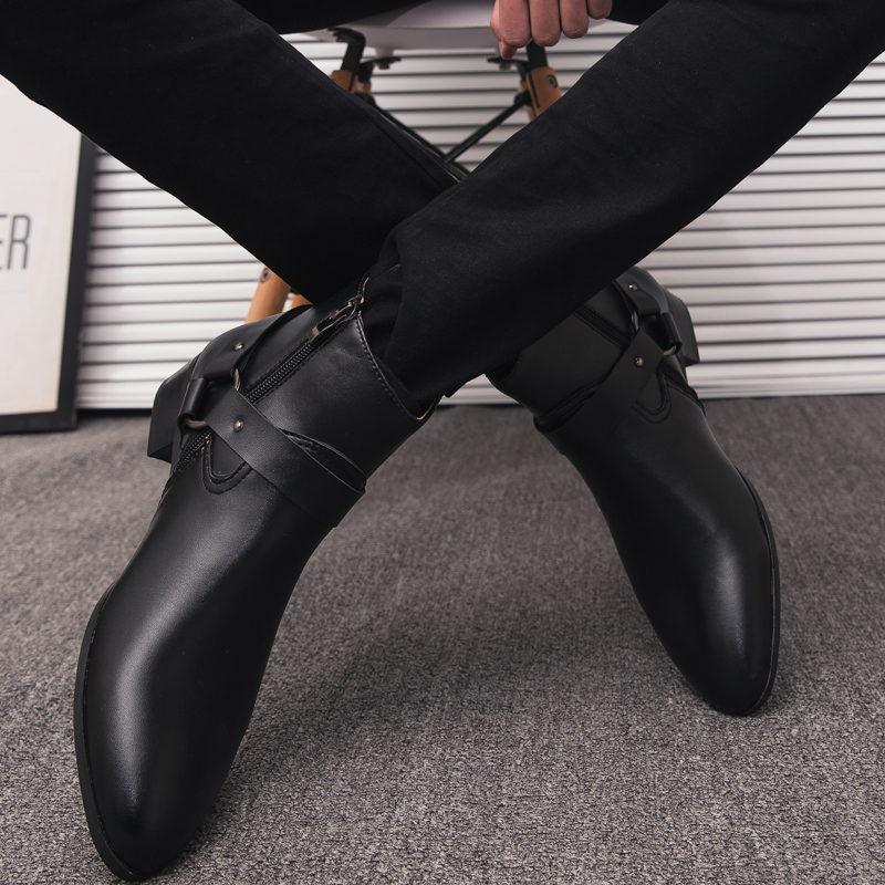 รองเท้าบูทข้อเท้าใหม่ปี 2026 ห - Mens Fashion Dress Shoes บทวิจารณ์และราคา