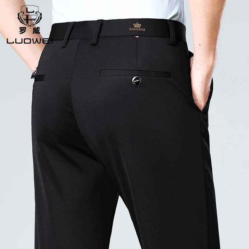 กางเกงขายาวผู้ชาย แบรนด์เนม ผ้ - Formal Trouser Stretch บทวิจารณ์และราคา