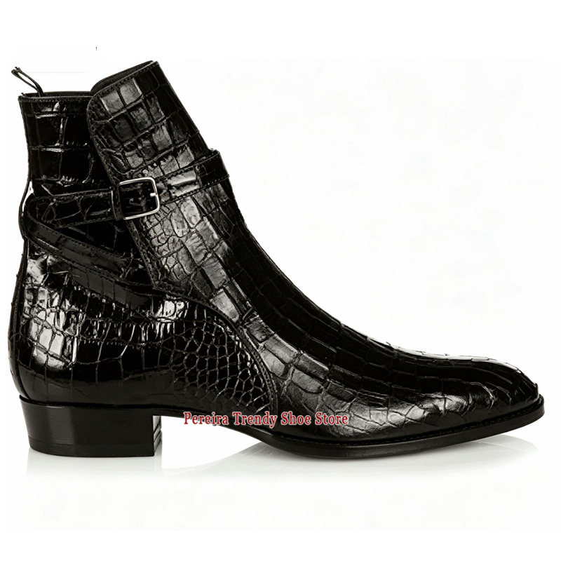 รองเท้าบูทเชลซีแบบมีสายรัดสำหร - Mens Fashion Dress Shoes บทวิจารณ์และราคา