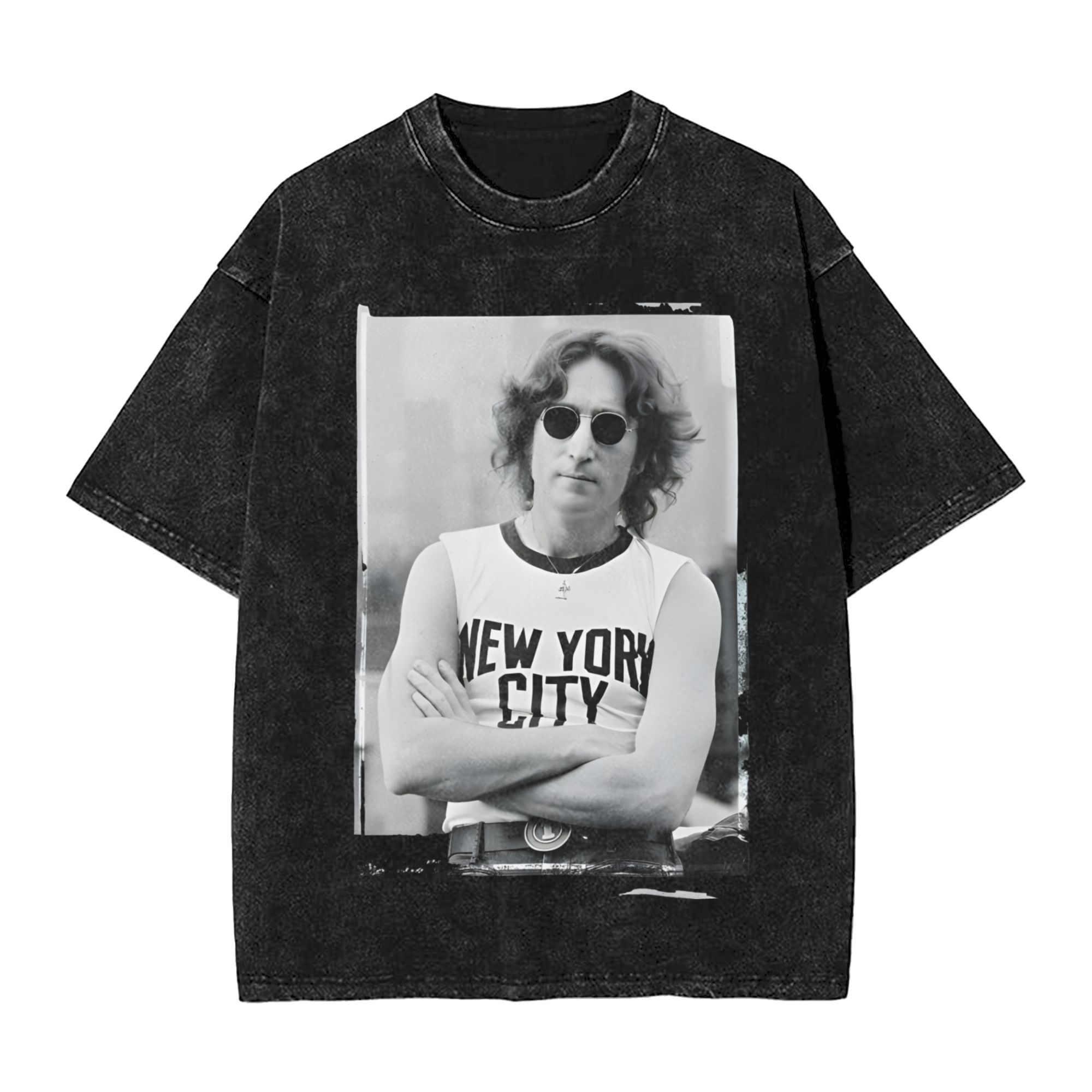 เสื้อยืดฮาราจูกุลายจอห์น เลนนอ - York Men'S Fashion บทวิจารณ์และราคา