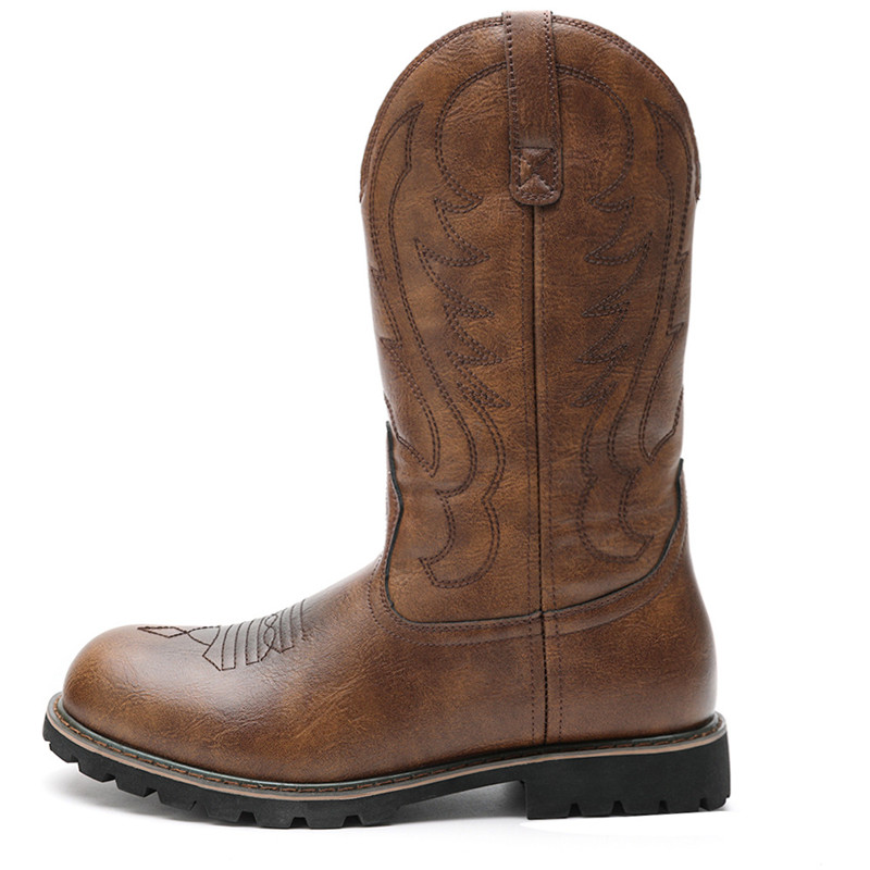 ขนาดใหญ่ 48 รองเท้าบูทผู้ชายคล - Mens Fashion Vintage บทวิจารณ์และราคา