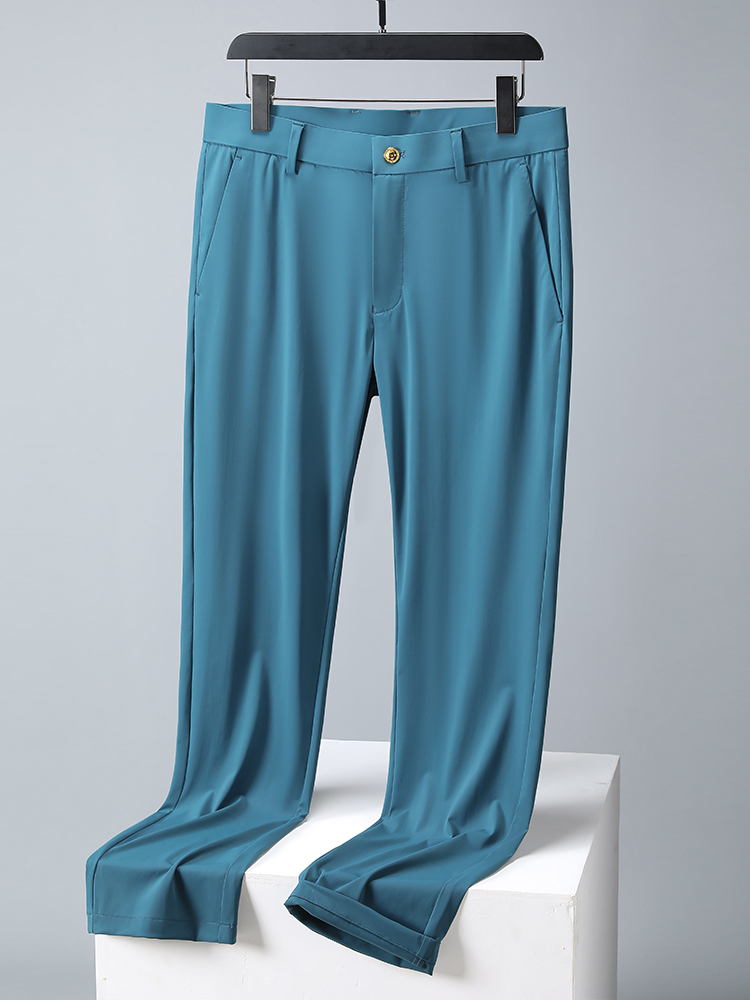 2022ฤดูร้อนใหม่ผู้ชายกางเกง Br - Formal Trouser Stretch บทวิจารณ์และราคา