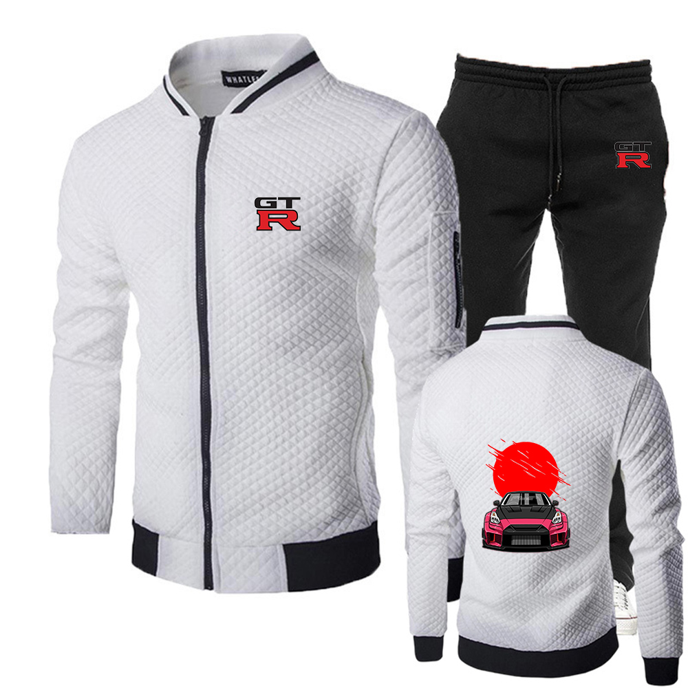 Initial D GTR R35 Print 2026 ฤ - Men'S Fashion Zipper Jacket บทวิจารณ์และราคา