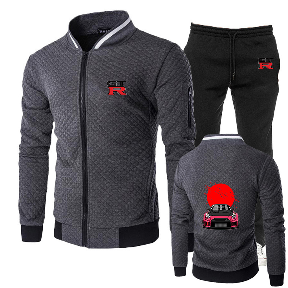 Initial D GTR R35 Print 2026 ฤ - Men'S Fashion Zipper Jacket บทวิจารณ์และราคา