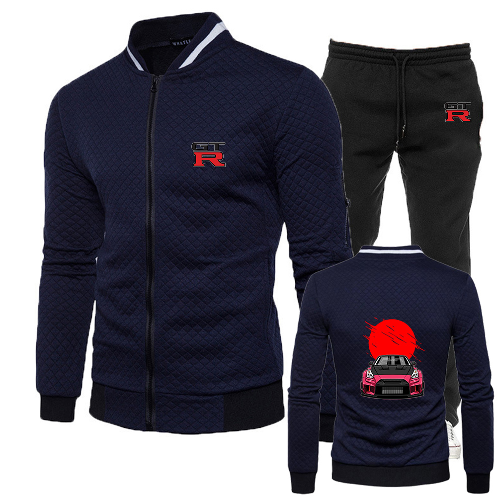 Initial D GTR R35 Print 2026 ฤ - Men'S Fashion Zipper Jacket บทวิจารณ์และราคา