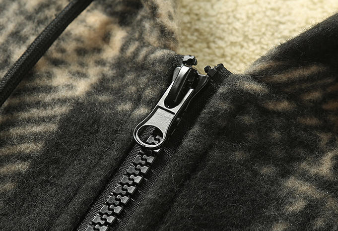 เสื้อแจ็คเก็ตเชิ้ตลายสก็อตมีฮู - Men'S Fashion Zipper Jacket บทวิจารณ์และราคา