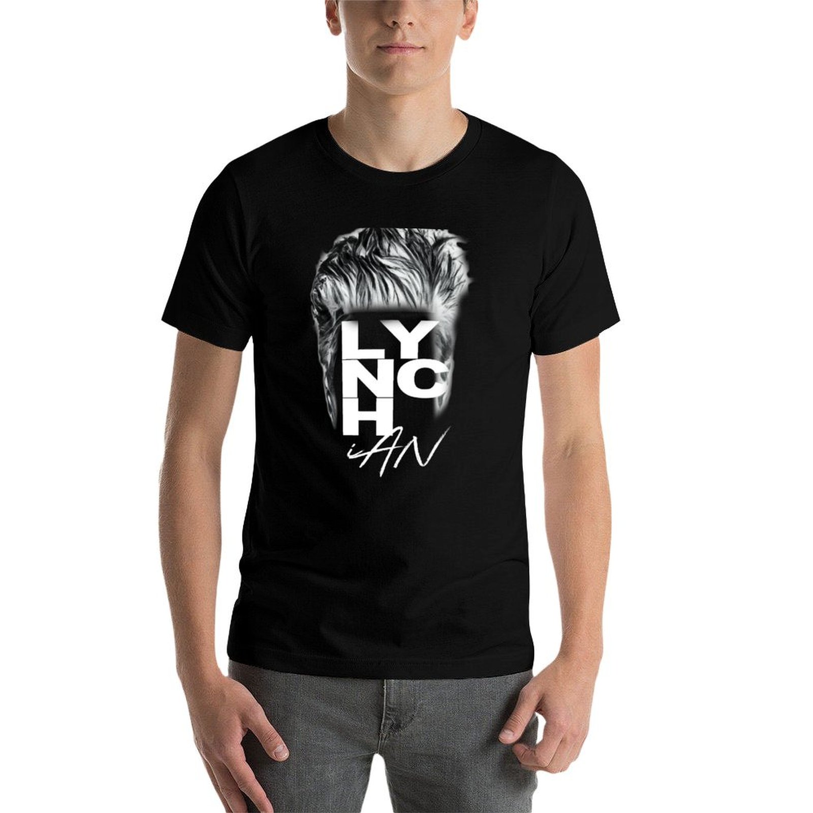 Lynch Haircut - เสื้อยืดสีดำแฟ - Men'S Fashion Haircuts บทวิจารณ์และราคา