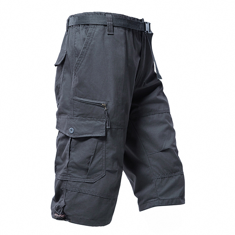 กางเกงขาสามส่วนผู้ชาย ผ้าฝ้าย  - Men'S Fashion Loose Pants บทวิจารณ์และราคา