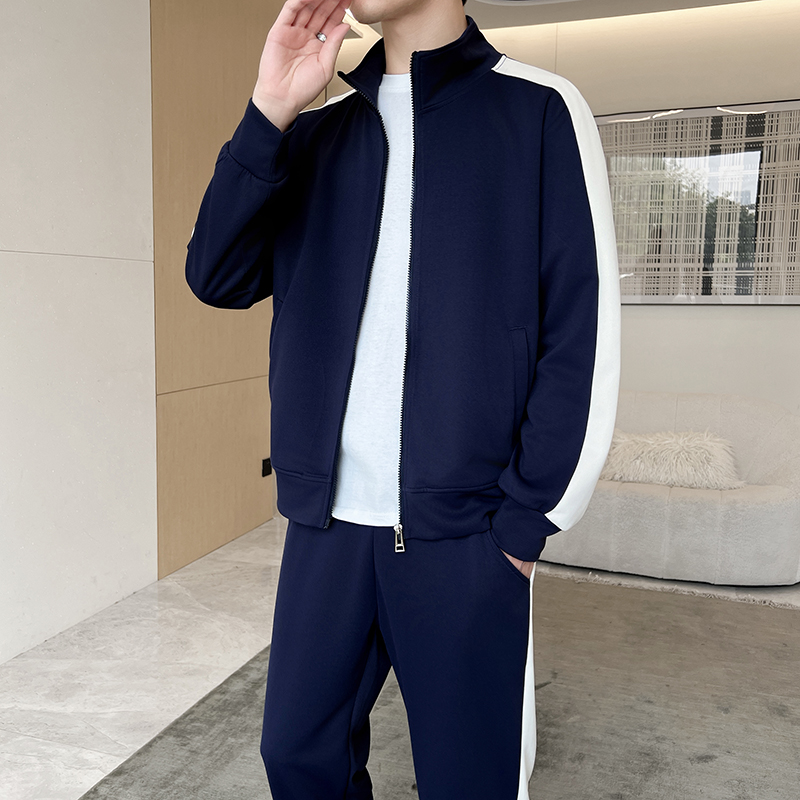 ชุดวอร์มผู้ชายฤดูใบไม้ร่วง ชุด - Men'S Fashion Zipper Jacket บทวิจารณ์และราคา