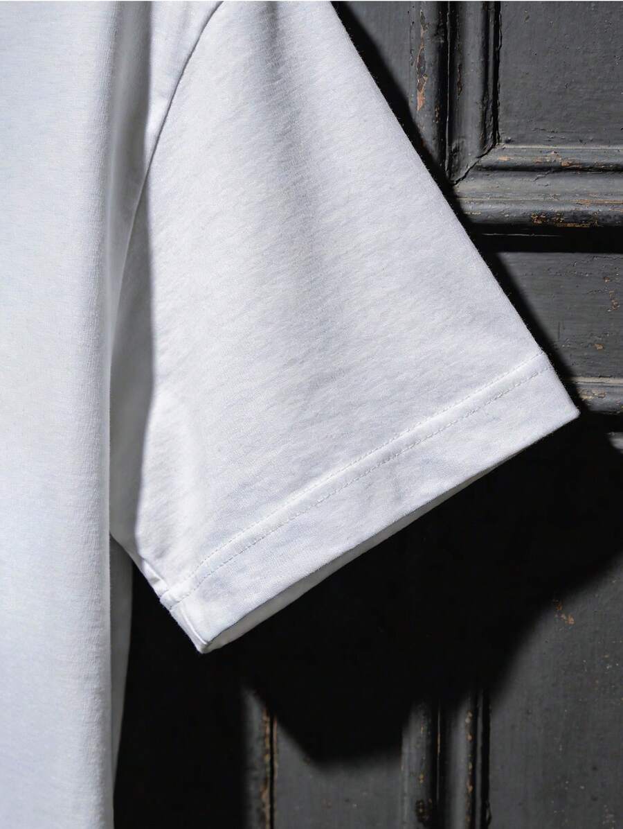 เสื้อยืดผู้ชายพิมพ์ลายตัวอักษร - York Men'S Fashion บทวิจารณ์และราคา