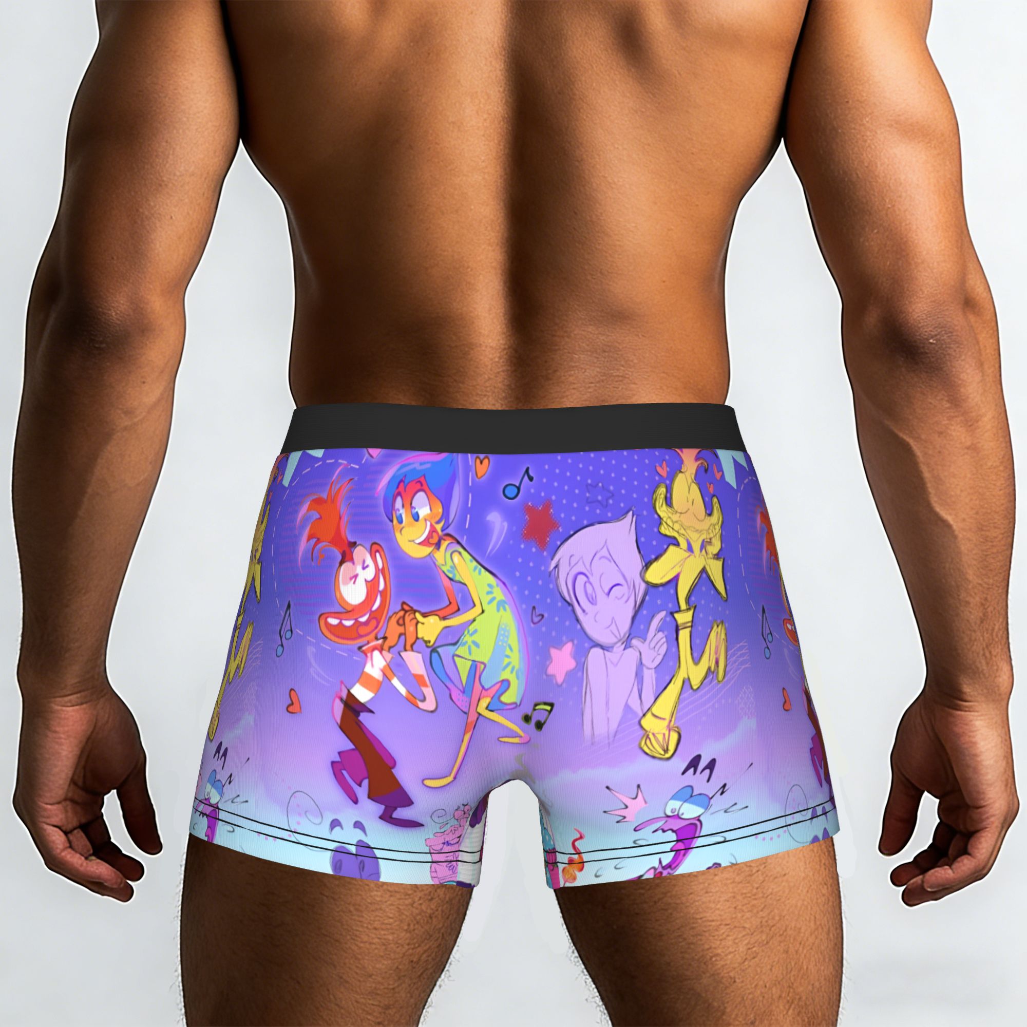 กางเกงบ็อกเซอร์ชายลายการ์ตูนแบ - Men'S Fashion Underwear บทวิจารณ์และราคา