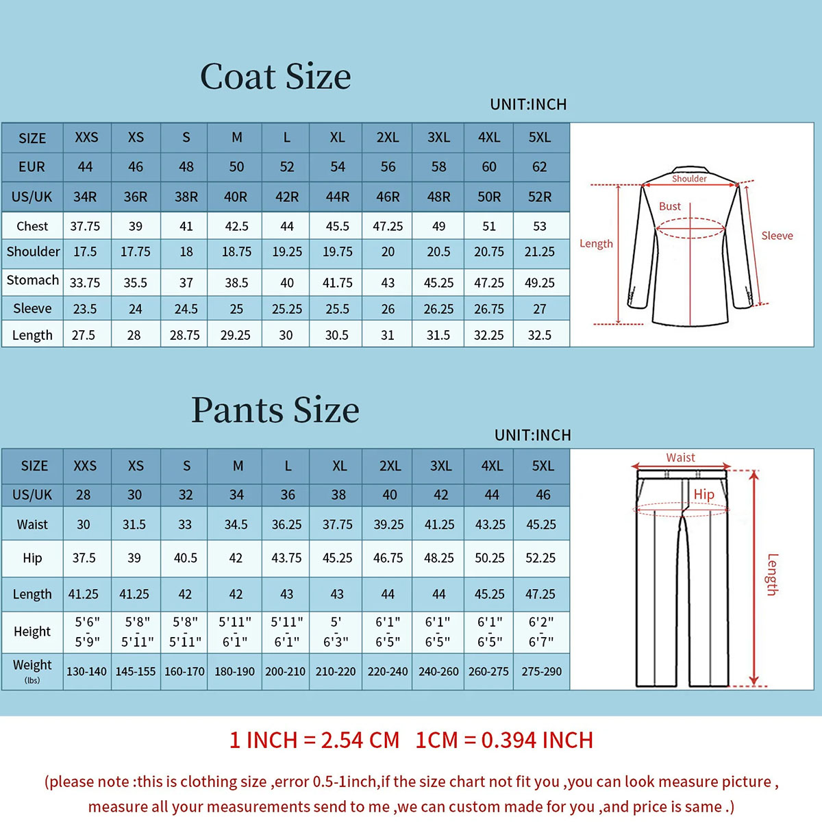 ชุดสูทผู้ชายสั่งตัดสุดหรู 2 ชิ - Slim Fit Blazer Men บทวิจารณ์และราคา