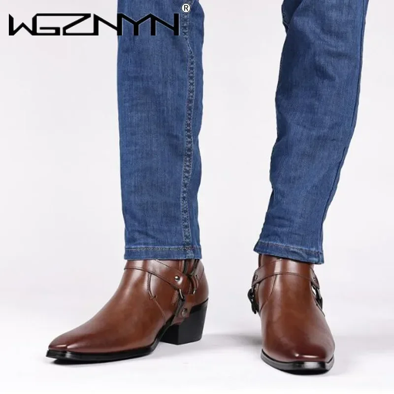 รองเท้าบูทเชลซีผู้ชายแฟชั่นดีไ - Mens Fashion Dress Shoes บทวิจารณ์และราคา