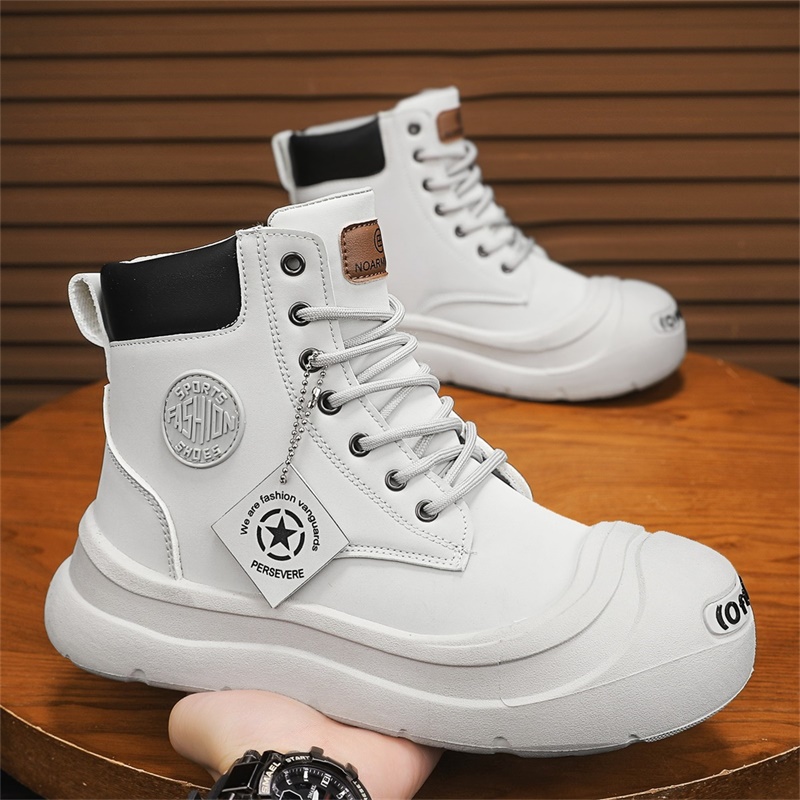 รองเท้าบูทข้อสั้นแฟชั่น สวมใส่ - Men'S Fashion Footwear บทวิจารณ์และราคา