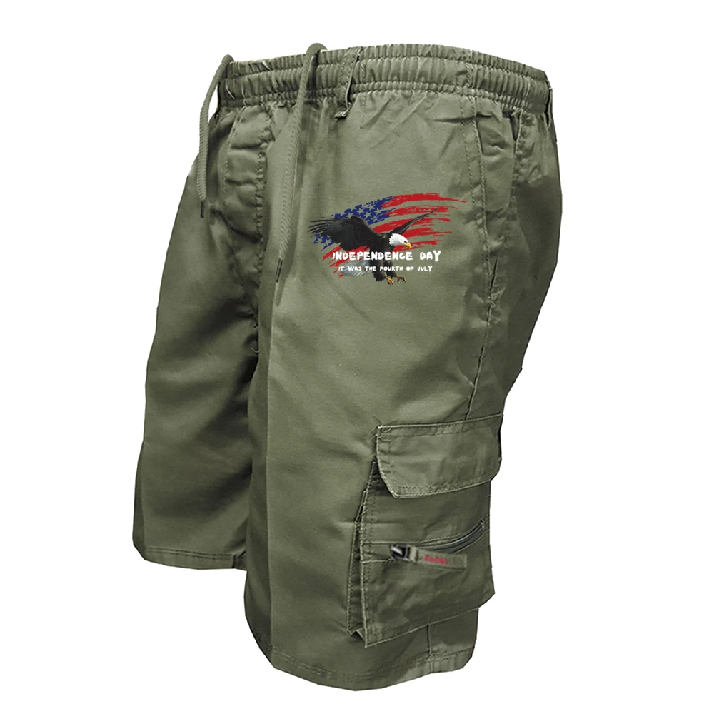 กางเกงขาสั้นคาร์โก้สไตล์ทหารสำ - Men'S Fashion Loose Pants บทวิจารณ์และราคา