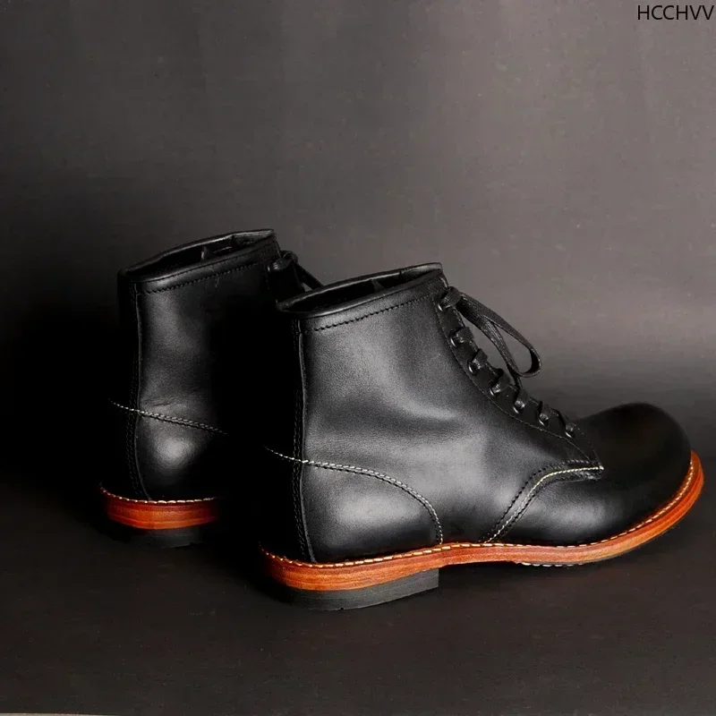 Vintage Men Goodyear-Welted ขอ - Mens Fashion Vintage บทวิจารณ์และราคา