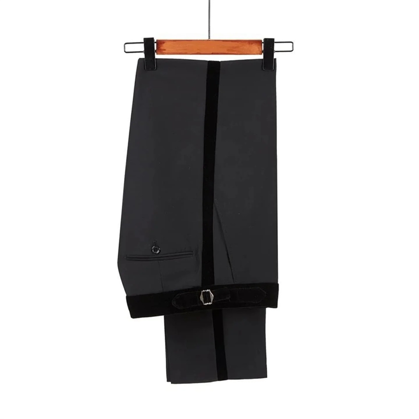 ดอกไม้คู่ชายชุด 2 ชิ้นชุดชาย T - Slim Fit Blazer Men บทวิจารณ์และราคา