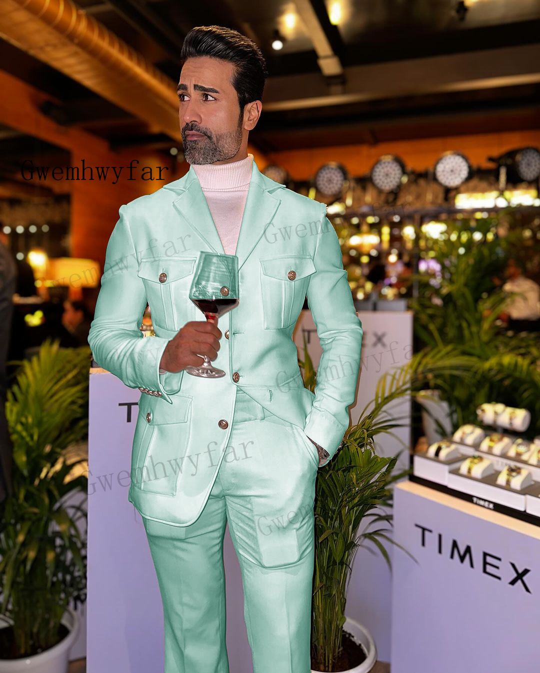 Gwenhwyfar ชุดสูทผู้ชายทรงสลิม - Slim Fit Blazer Men บทวิจารณ์และราคา