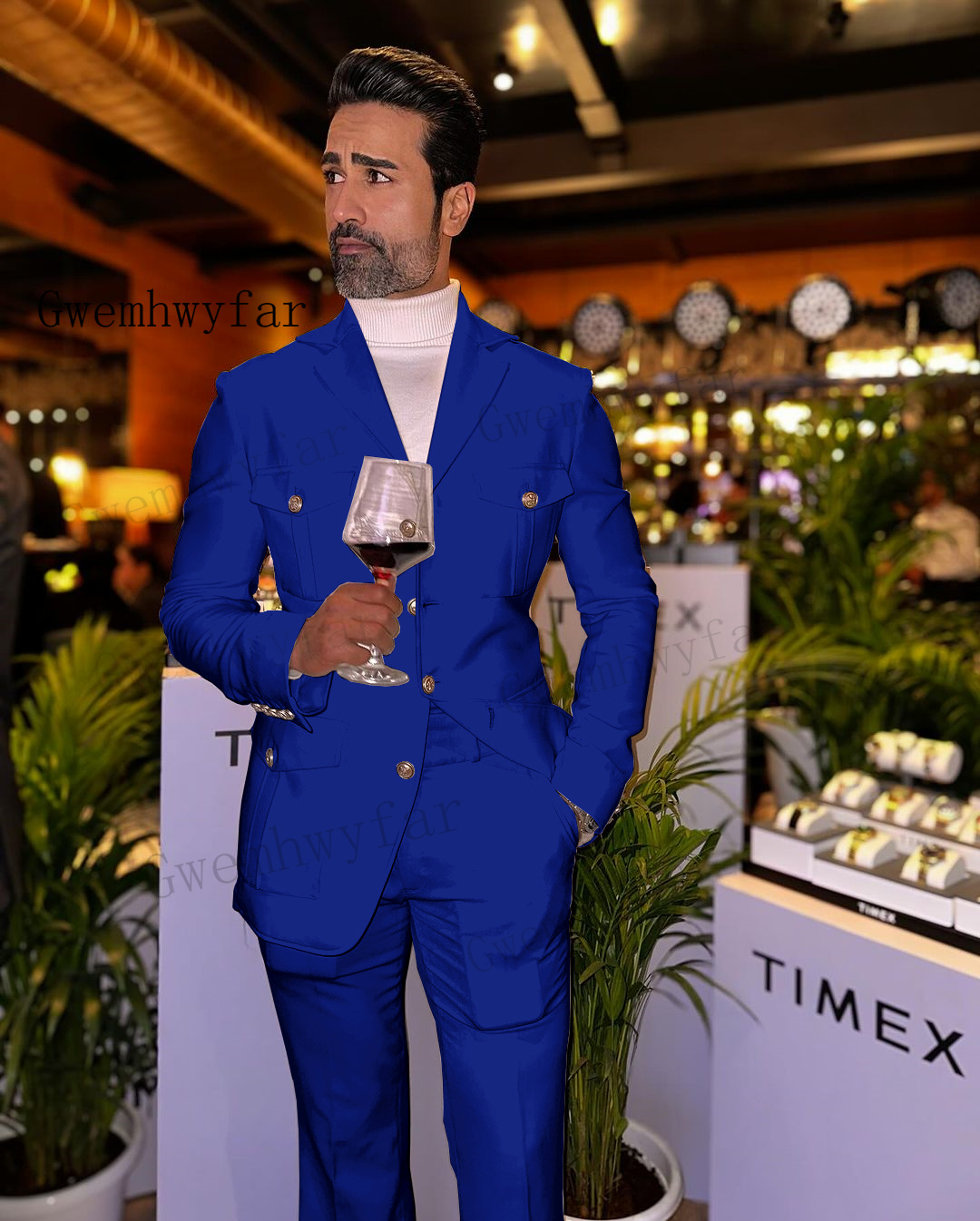 Gwenhwyfar ชุดสูทผู้ชายทรงสลิม - Slim Fit Blazer Men บทวิจารณ์และราคา