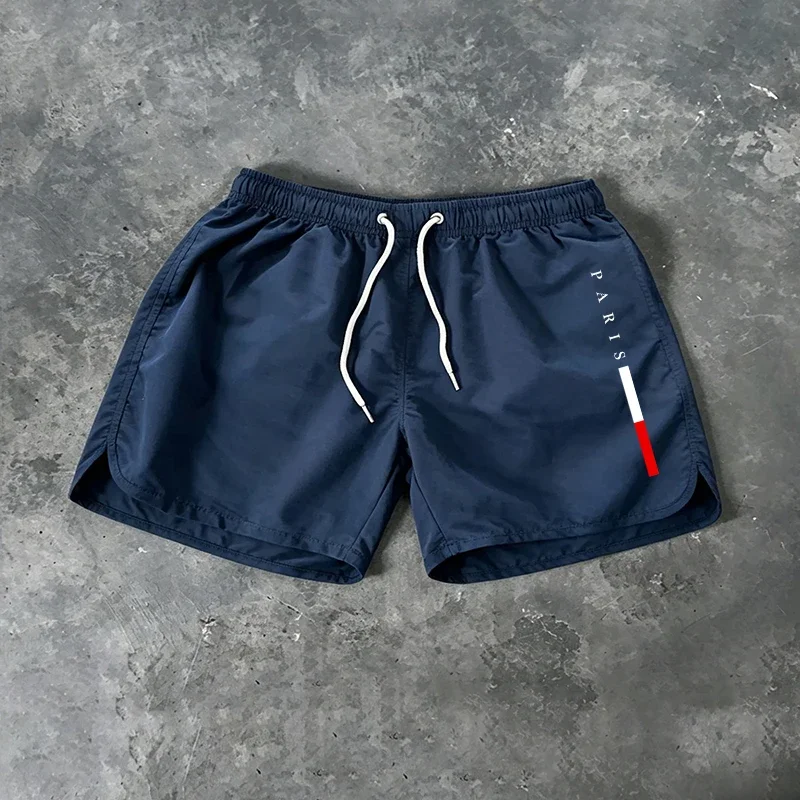 กางเกงขาสั้นชายรุ่นใหม่ ลายพาร - Paris Fashion Men บทวิจารณ์และราคา